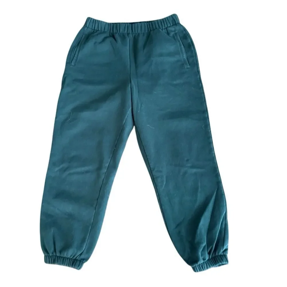GAP High Rise Vintage Soft Joggers Essex Green Hunter Medium - Picture 2 of 5